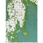 Western Michigan University WI-Sister Bay: Authoritative US Topos 1982 digital map