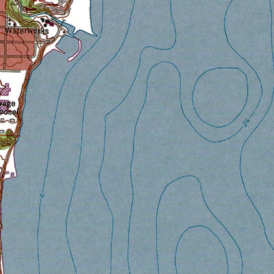 Western Michigan University WI-South Milwaukee: Authoritative US Topos 1958 digital map