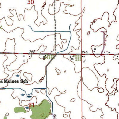 Western Michigan University WI-Sturtevant: Authoritative US Topos 1959 digital map