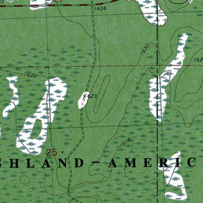 Western Michigan University WI-Winchester: Authoritative US Topos 1981 digital map
