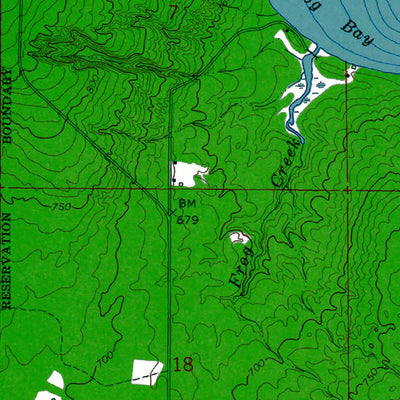 Western Michigan University WI-York Island: Authoritative US Topos 1964 digital map