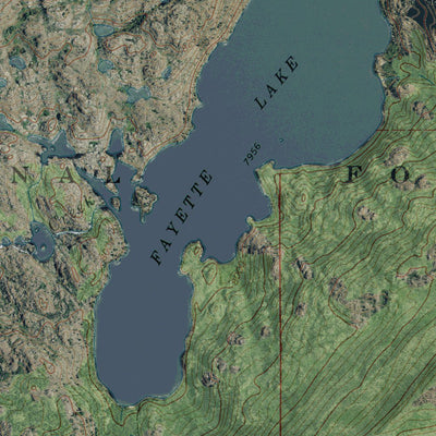 Western Michigan University WY-FAYETTE LAKE: GeoChange 1963-2012 digital map