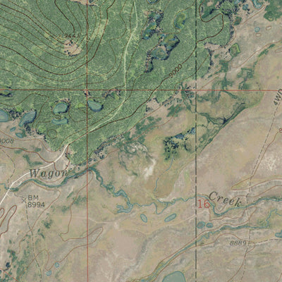 Western Michigan University WY-MOSQUITO LAKE: GeoChange 1966-2012 digital map