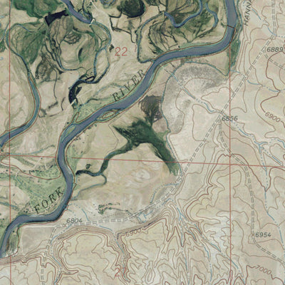 Western Michigan University WY-ROSS BUTTE: GeoChange 1963-2012 digital map
