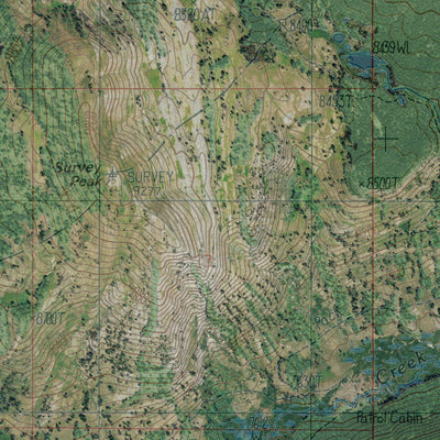 Western Michigan University WY-SURVEY PEAK: GeoChange 1984-2012 digital map