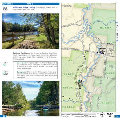Wild Water Maps Map 06 - Au Sable River bundle exclusive