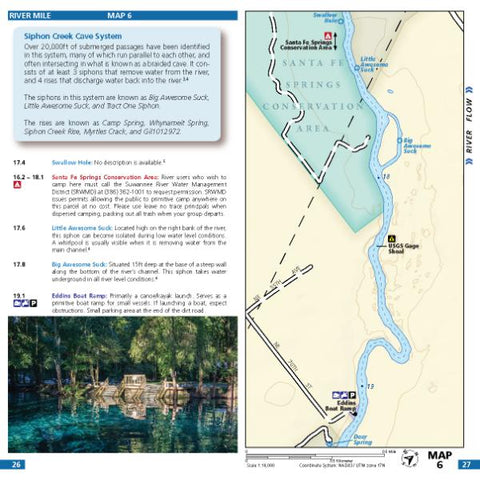 Wild Water Maps Map 06 - Ichetucknee and Santa Fe Rivers bundle exclusive
