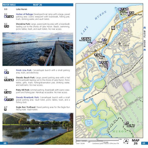 Wild Water Maps Map 26 - Au Sable River bundle exclusive