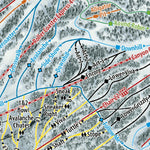 Wildfire Creations Mammoth Mountain Trail Map digital map