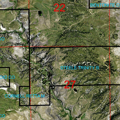 Wyoming State Forestry Division Crook County Ortho 4 digital map