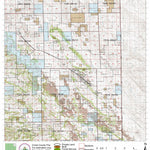Wyoming State Forestry Division Crook County Topo 4 digital map