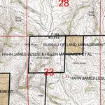 Wyoming State Forestry Division Crook County Topo 9 digital map