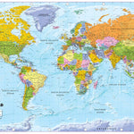 XYZ Maps XYZ Huge World Political iMap 1:20m Scale - 2019 digital map