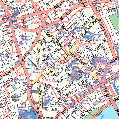 XYZ Maps XYZ London iMap digital map