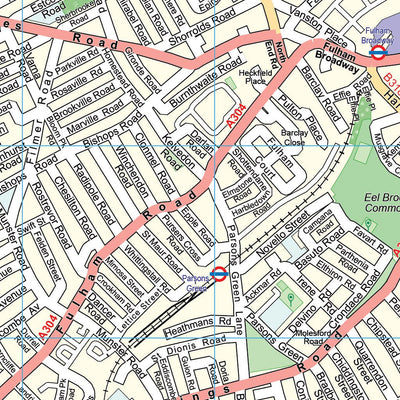 XYZ Maps XYZ London South West iMap digital map