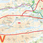 XYZ Maps XYZ Postcode District Map - (D6) - North Scotland digital map