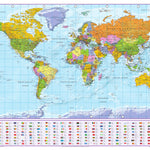 XYZ Maps XYZ World Political 1:60m digital map