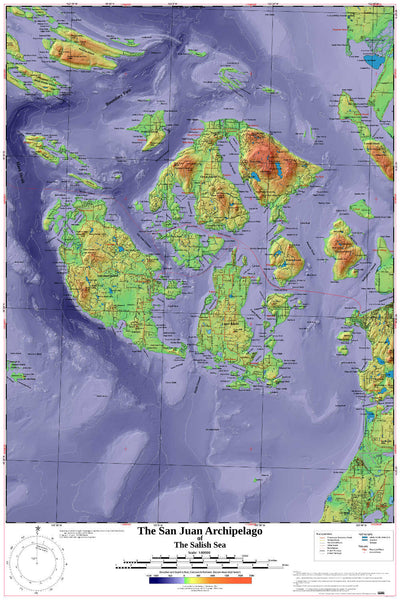 Zan Strausz Cartography San Juan Islands digital map