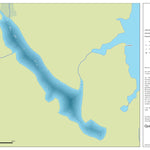 Zecs Québec Carte bathymétrique du lac de la Butte de la zec Labrieville (2023) digital map