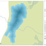 Zecs Québec Carte bathymétrique du lac de la Galette de la zec des Martres (2023) digital map