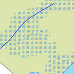 Zecs Québec Carte bathymétrique du lac des Sept Îles de la zec des Anses (2023) digital map