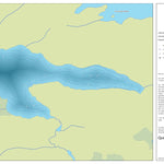 Zecs Québec Carte bathymétrique du lac du Club de la zec Kipawa (2023) digital map