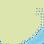 Zecs Québec Carte bathymétrique du lac du Pasteur de la zec Wessonneau (2023) digital map