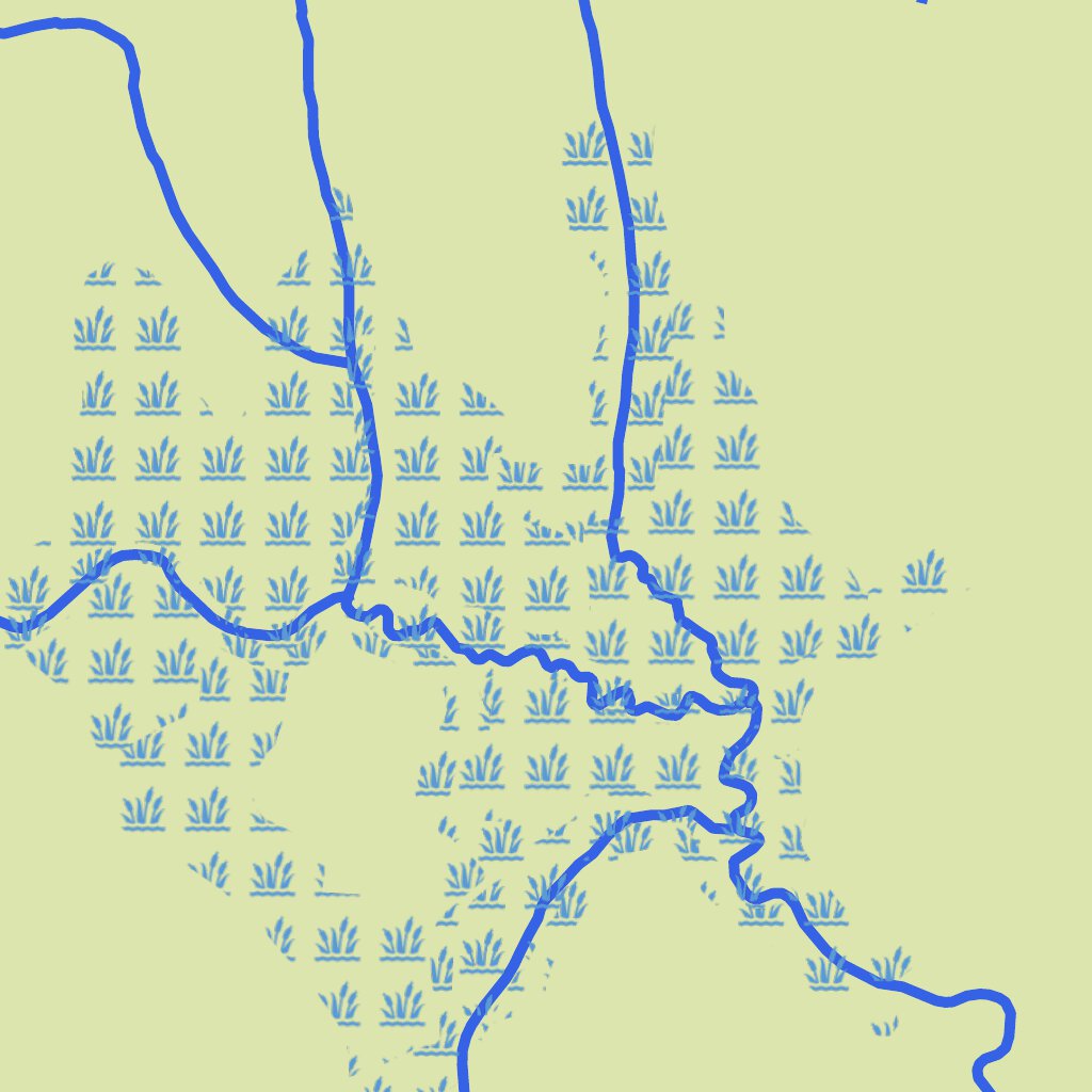 Carte bathymétrique du lac Dupuis de la zec GrosBrochet (2023) Map by