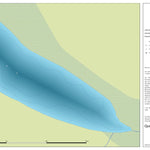 Zecs Québec Carte bathymétrique du lac Goyette (1/2) de la zec Labrieville (2023) digital map