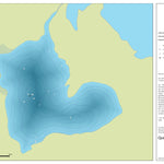 Zecs Québec Carte bathymétrique du lac Imprévu de la zec Kipawa (2023) digital map