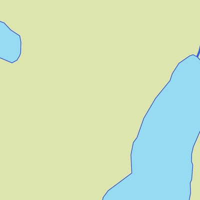 Zecs Québec Carte bathymétrique du lac Lesclache de la zec des Martres (2023) digital map