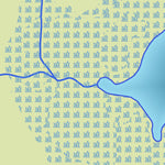 Zecs Québec Carte bathymétrique du lac Terrien de la zec Tawachiche (2023) digital map