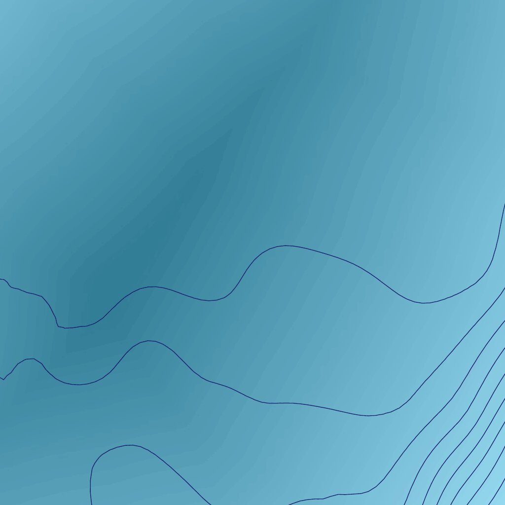 Carte bathymétrique du lac Walker de la zec Varin (2023) Map by Zecs Quebec Avenza Maps