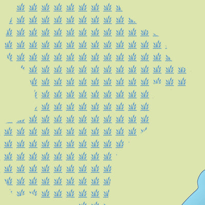 Zecs Québec Carte bathymétrique du petit lac Barley de la zec des Martres (2023) digital map
