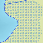 Zecs Québec Carte bathymétrique du troisième lac Gagnon de la zec Tawachiche (2023) digital map