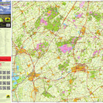 Zuidwest Drenthe kaart Fietsknooppuntenkaart Zuidwest Drenthe digital map