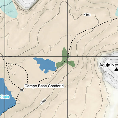 Zumaps Pequeño Alpamayo 1:25.000 digital map