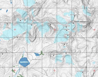 Zumaps Pequeño Alpamayo digital map