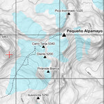 Zumaps Pequeño Alpamayo digital map